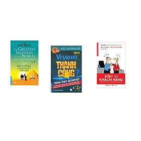 Combo 3 cuốn sách: Người Bán Hàng Vĩ Đại Nhất Thế Giới - tập 2 + Vì Sao Họ Thành Công 2 ? + Đọc Vị Khách Hàng