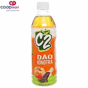 Hồng trà C2 vị đào 500ml -3447551