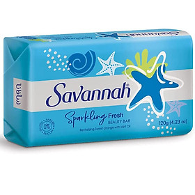 Xà Bông Tắm Hương Nước Hoa Dưỡng Ẩm Và Làm Mềm Da Savannah Scented Bar Soap Dubai 120gr
