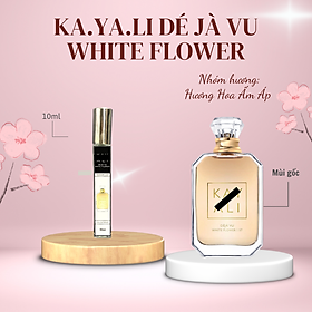 Tinh dầu nước hoa nữ dạng xịt 10ML Ka.ya.li Dé jà Vu White Flower ngọt ngào, cuốn hút