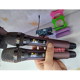 Mua Mic chống hú M36HT -Pin Sạc 3 7v - Chuyên dùng Loa Kéo