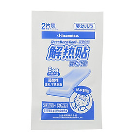 Miếng Dán Hạ Sốt Nhập Khẩu Nhật Bản Hisamitsu (6 Miếng)
