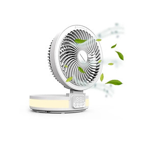 Mua Quạt Tích Điện Để Bàn WiWU Carter Circulating FS05 Có Đèn Báo Pin  Xông Tinh Dầu Tạo Hương Thơm - Hàng Chính Hãng