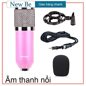 Mua Karaoke micro thu âm phòng thu KTV BM 800 mic đài phát thanh hát ghi âm máy tính ngưng tụ micro -HTBM800