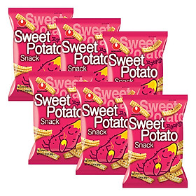 Combo 6 Gói Bánh Snack Khoai Lang Nongshim (65g / Gói)