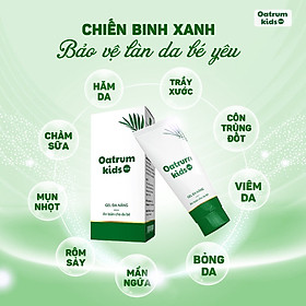 Gel bôi da Oatrum Kids New tuýt nhỏ 5g - bé hết trầy xước, rách da, bỏng