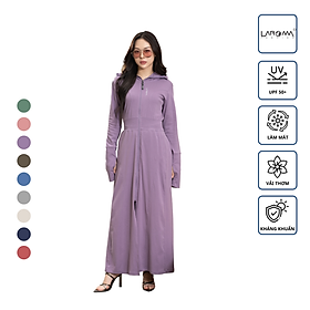Choàng Chống Nắng Nữ Cotton Laroma| UPF50+ | Vải Thơm | Làm Mát | Thời Trang | Đa Dụng