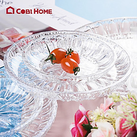 Mua Khay trái cây nhựa JB vân gợn sóng - Trong suốt - Cobihome