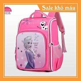 Balo chống gù cho học sinh tiểu học lớp 1- lớp 5 - Siêu nhẹ , chống nước