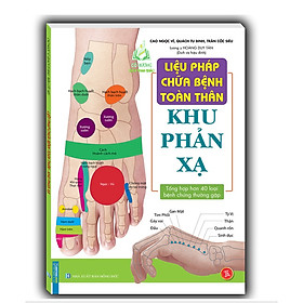 Hình ảnh Sách - Liệu pháp chữa bệnh - Khu phản xạ