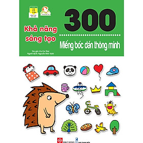 [Nhập 241120KB12 giảm 20K] Sách - 300 miếng bóc dán sticker thông minh cho bé 3-12 tuổi (Đinh Tị)