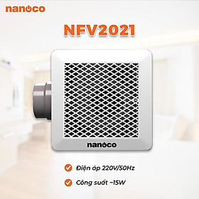 Mua Quạt hút trần Nanoco NFV2021 ( lỗ chôn 20x23cm) - Hàng chính hãng