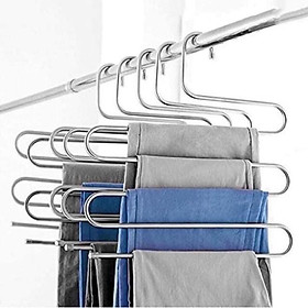 Mua Móc treo quần áo đa năng 5 tầng kim loại