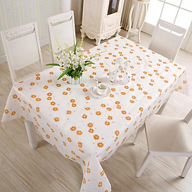 New Rectangle Party Pastoral Theme Tablecloth Elegant for Garden Wedding