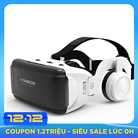 Kính thực tế ảo Vr Shinecon V6 - kèm headphone - Hàng nhập khẩu