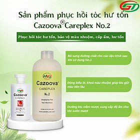 Dầu xả phục hồi tóc hư tổn, dưỡng tóc nhuộm Cazoova Careplex No.2 300ML & 700ML - Giúp tóc mềm mượt, khỏe mạnh