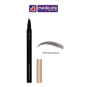 VACOSI Bút kẻ sợi mày Natural Studio Real Brow Tattoo Pen 1.3g