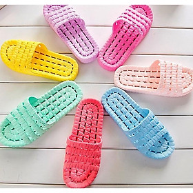 Mua Dép xốp lỗ đi mang trong nhà tắm  vệ sinh  văn phòng  khách sạn spa mùa đông siêu nhẹ  chống trơn trượt nhiều màu cực êm
