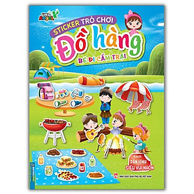 Sticker Trò Chơi Đồ Hàng - Bé Đi Cắm Trại