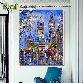 Mua Tranh treo tường tự tô màu số hóa DALI Tranh Thành phố London PH004