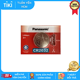 {Panasonic VN nhập khẩu} Pin Cúc Áo Panasonic CR2032 3V Lithium cho smartkey ô tô, xe máy, máy tính cầm tay, cân điện tử