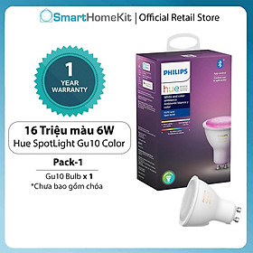 Mua Đèn Philips Hue GU10 White and Color Ambiance Spot light 16 triệu màu - Hàng Nhập Khẩu