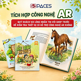 Sách 3D - THẾ GIỚI ĐỘNG VẬT Tích Hợp AR Cho Bé - SKIDS