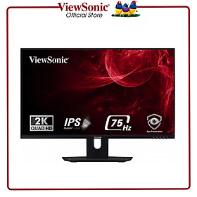 Màn hình Viewsonic VX2480-2K-SHD ( 23.8inch/QHD/IPS/75Hz/4ms/250nits/HDMI+DP) - Hàng Chính Hãng