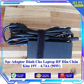 Sạc Adapter Dành Cho Laptop HP Đầu Chân Kim 19V - 4.74A (90W) - Kèm Dây nguồn - Hàng Nhập Khẩu