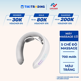 Máy Massage Cổ Thông Minh Life360 MSC-AL22, Giảm Nhanh Cơn Đau, Quà Tặng Ý Nghĩa - Hàng Chính Hãng
