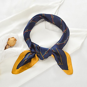 Khăn turban lụa vuông size 70*70cm - Mã 7066