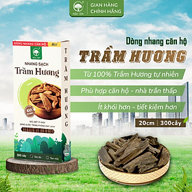 [NHANG 20cm] Nhang Trầm Hương MỘC LÂM 300cây, Nhang Sạch Ít Khói, Hương Thơm Dịu Nhẹ , Nhang Căn Hộ Chung Cư Máy Lạnh