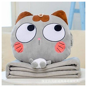 Mua Bộ chăn gối hình thú tròn 3 trong 1 Fhome
