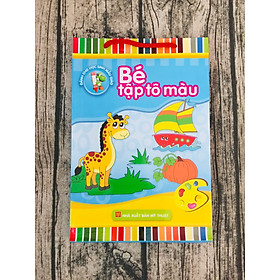 BÉ TẬP TÔ MÀU ( TÚI 8 CUỐN)