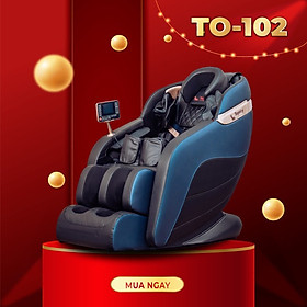 GHẾ MASSAGE TOYOKY TO 102 - CON LĂN MASSAGE 4D SMART