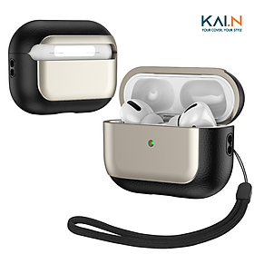 Ốp Bảo Vệ Dành Cho Airpods Pro 2/ Airpods Pro, Kai.N Chrome, Kèm Dây Đeo - Hàng Chính Hãng