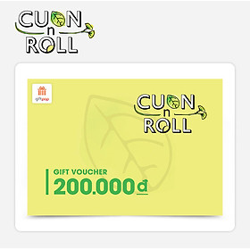 Giftpop - Phiếu quà tặng Cuốn N Roll 200K
