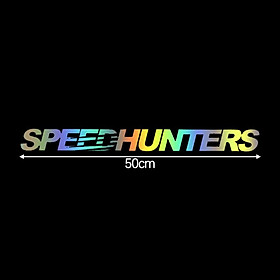 SPEED HUNTERS Đua xe đường phố Kính chắn gió Trôi dạt Xe ô tô Hình dán JDM Sửa đổi Hình dán Hình dán phong cách Nhật Bản