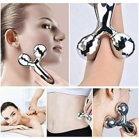 Cây Lăn Mặt 3D Massage Mặt, Thanh Lăn Massage Mặt Giúp Nâng Cơ Thon Gọn Mặt B0141
