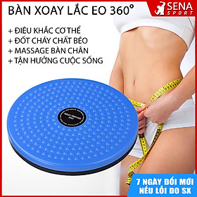 Bàn xoay lắc tập eo thon, giảm mỡ bụng, giảm cân tại nhà - Bàn xoay eo WaistTwin chính hãng XSport