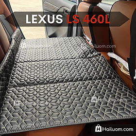 Đệm Nằm ô tô LEXUS LS 460L - Thiết kế 4 Khay Dọc Trợ Lực - Đệm không bơm như đệm hơi ô tô