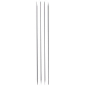4 Pieces 20 cm Long Double Pointed Aluminium Sweater Knitting Needles