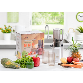 Máy Ép Chậm SEKA FOR YOUR HEALTH, Máy Ép Trái Cây Ép Kiệt Bã, Chạy Êm, Trang Bị Bộ Lọc Mịn - Hàng chính hãng