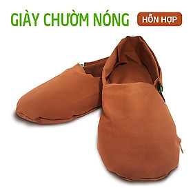 Giày Chườm chân làm nóng bằng vi sóng Không hộp - Nam Nguyên Dược