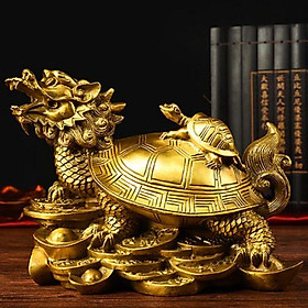 Mua Long quy cõng con bằng đồng