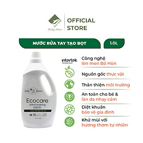 Nước rửa tay hữu cơ diệt khuẩn dạng bọt hương Nhài 1000ml thương hiệu Ecocare