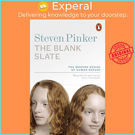 Sách - The Blank Slate - The Modern Denial of Human Nature by Steven Pinker (UK edition, paperback)