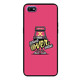 Ốp Lưng in cho Oppo A1K Mẫu Game Over - Hàng Chính Hãng