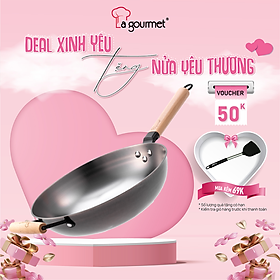 Chảo Gang Hai Tay Cầm La Gourmet Nitrigan NTGW347664 (30cm)