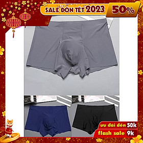 Combo 3 Quần Boxer Nam Chất Liệu Thun Cotton Lạnh Cao Cấp, Quần Sịp Nam Co Giãn Thoáng Mát, Thấm Hút Mồ Hôi Thương Hiệu BAW (Combo 3 quần màu ngẫu nhiên) NT2201